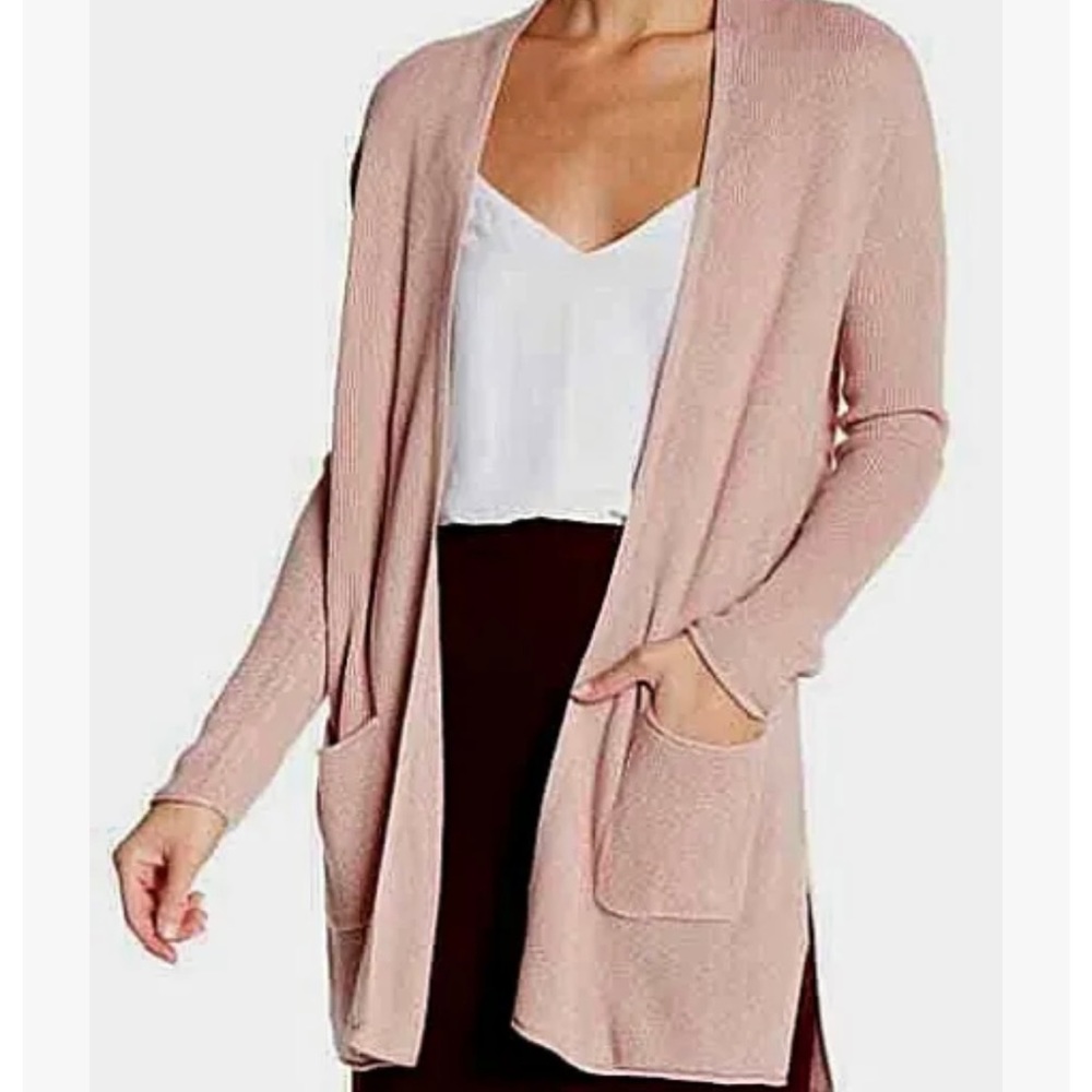 Philosophy Light Pink Knit Cardigan